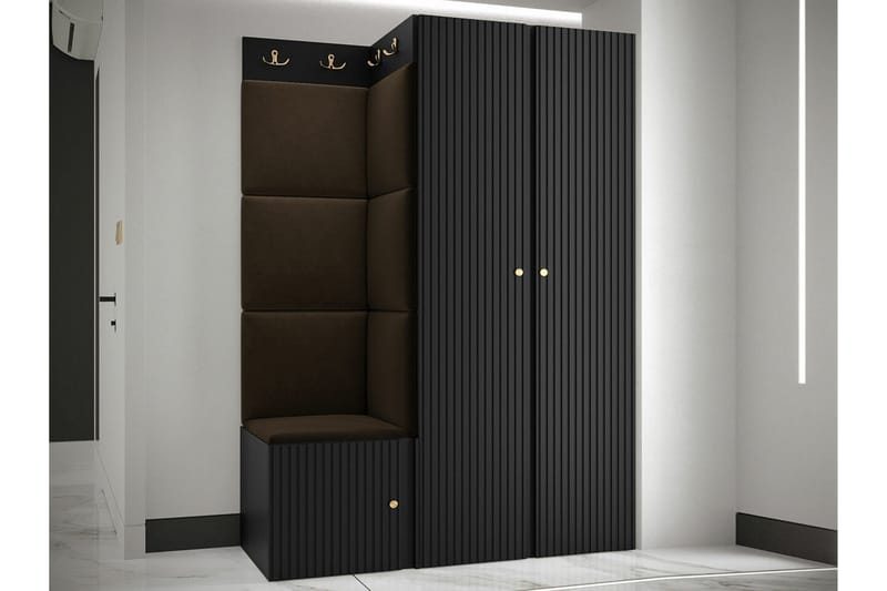 Dunvegan Highboard - Svart - Förvaring - Förvaringsmöbler - Byrå