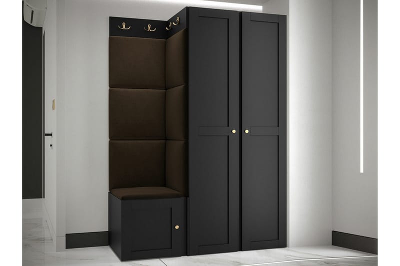 Dunvegan Highboard - Svart - Förvaring - Förvaringsmöbler - Byrå