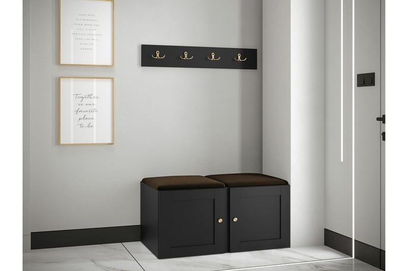 Dunvegan Highboard - Svart - Förvaring - Förvaringsmöbler - Byrå