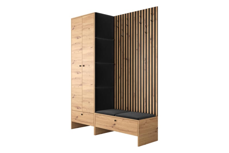 Dunvegan Highboard Svart - Förvaring - Förvaringsmöbler - Byrå