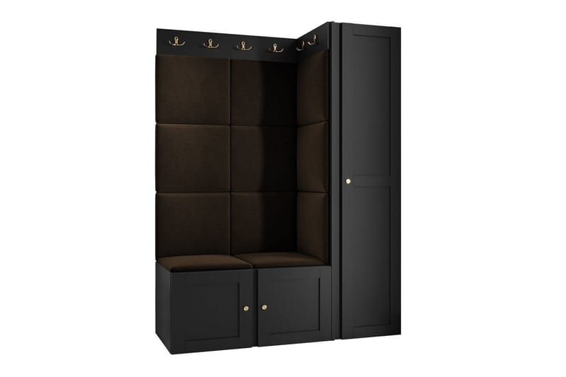 Dunvegan Highboard Svart - Förvaring - Förvaringsmöbler - Byrå