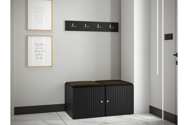 Dunvegan Highboard - Svart - Förvaring - Förvaringsmöbler - Byrå