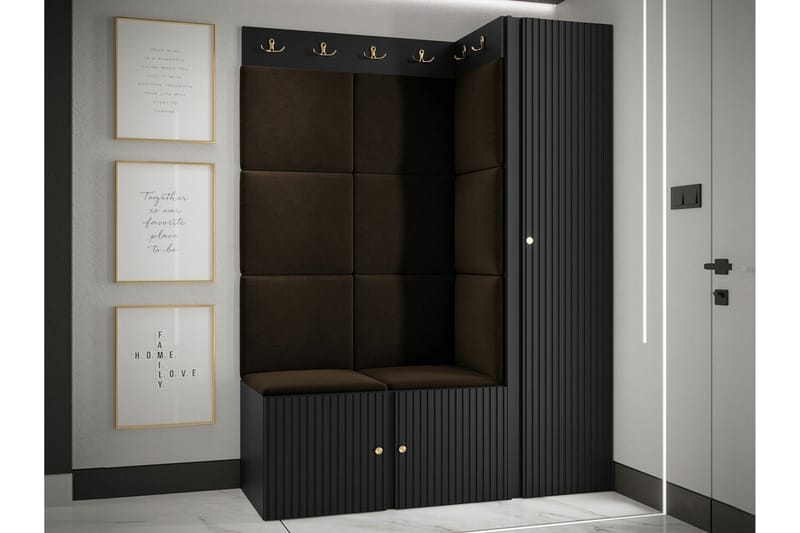 Dunvegan Highboard - Svart - Förvaring - Förvaringsmöbler - Byrå