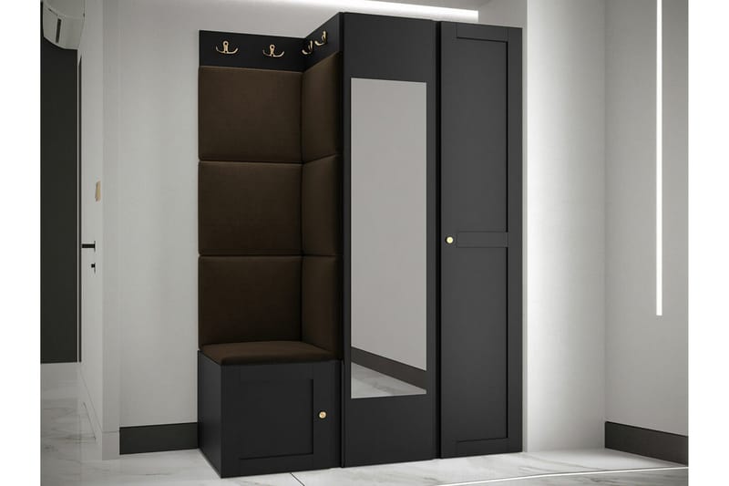 Dunvegan Highboard - Svart - Förvaring - Förvaringsmöbler - Byrå