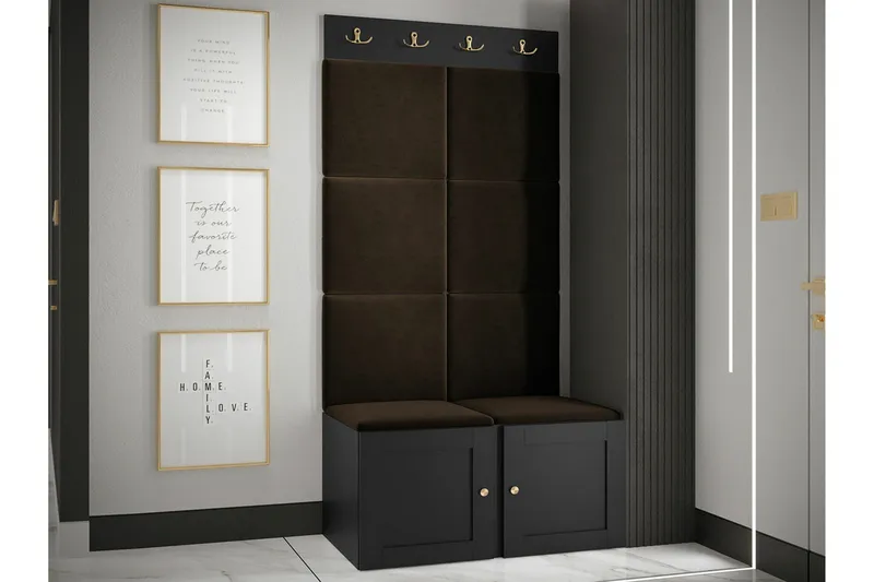 Dunvegan Highboard - Svart - Förvaring - Förvaringsmöbler - Byrå