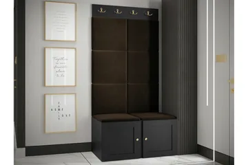 Dunvegan Highboard - Svart - Förvaring - Förvaringsmöbler - Byrå