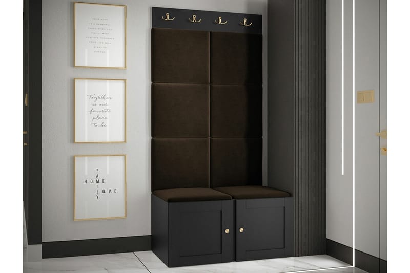 Dunvegan Highboard - Svart - Förvaring - Förvaringsmöbler - Byrå