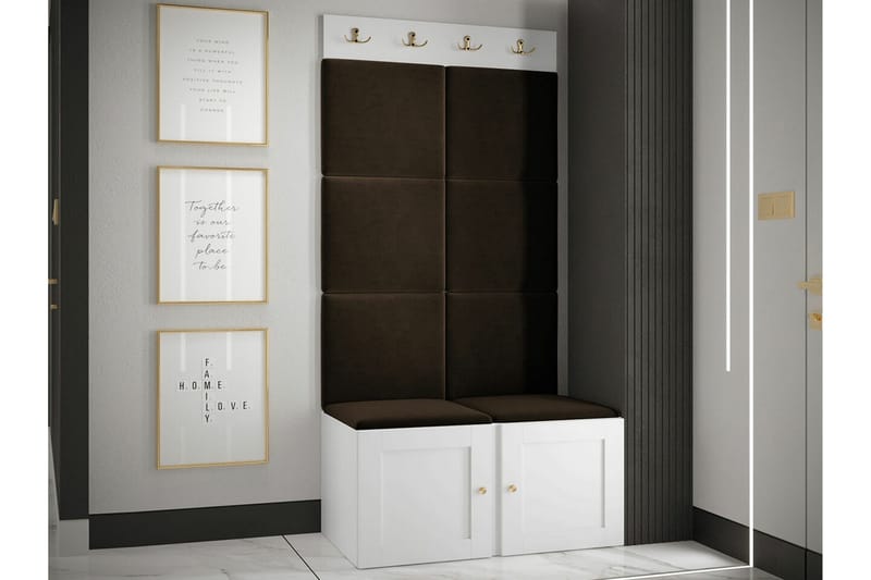 Dunvegan Highboard - Vit - Förvaring - Förvaringsmöbler - Byrå