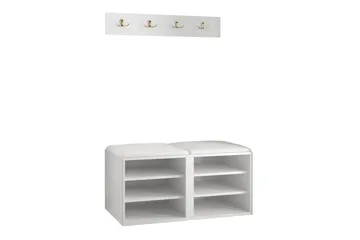 Dunvegan Highboard - Vit - Förvaring - Förvaringsmöbler - Byrå