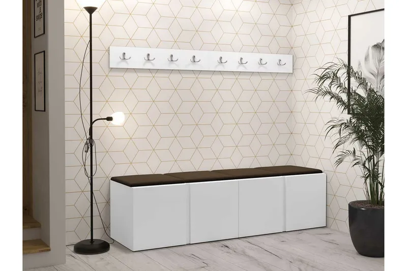 Dunvegan Highboard - Vit - Förvaring - Förvaringsmöbler - Byrå