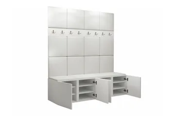 Dunvegan Highboard - Vit - Förvaring - Förvaringsmöbler - Byrå