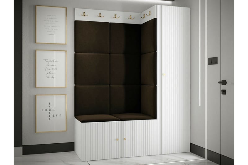 Dunvegan Highboard - Vit - Förvaring - Förvaringsmöbler - Byrå