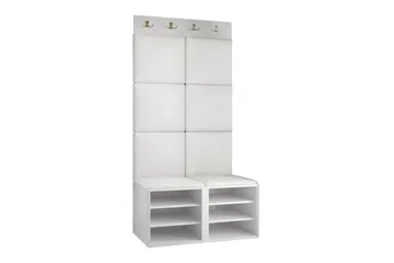 Dunvegan Highboard - Vit - Förvaring - Förvaringsmöbler - Byrå