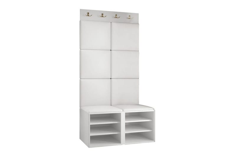 Dunvegan Highboard - Vit - Förvaring - Förvaringsmöbler - Byrå