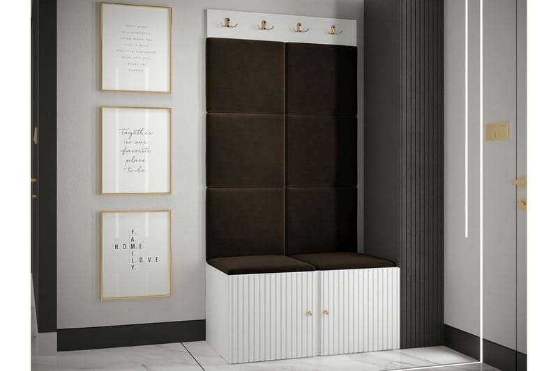 Dunvegan Highboard - Vit - Förvaring - Förvaringsmöbler - Byrå