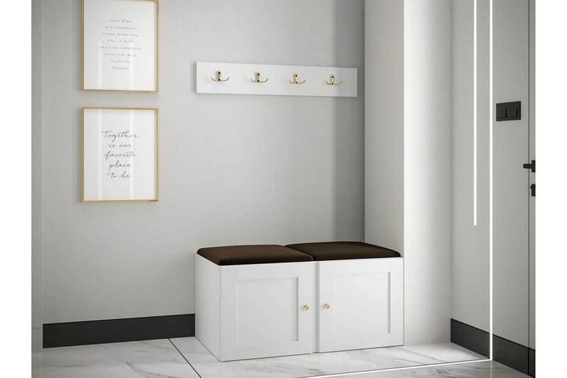 Dunvegan Highboard - Vit - Förvaring - Förvaringsmöbler - Byrå