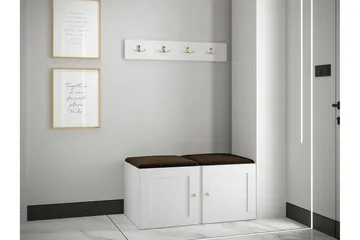 Dunvegan Highboard - Vit - Förvaring - Förvaringsmöbler - Byrå