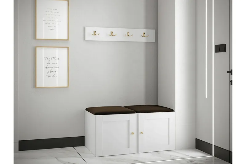 Dunvegan Highboard - Vit - Förvaring - Förvaringsmöbler - Byrå