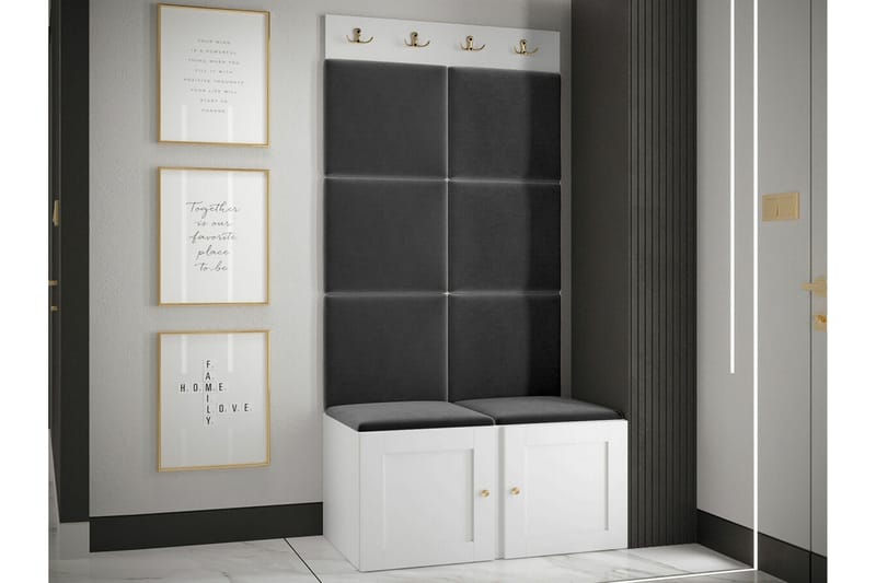 Dunvegan Highboard White - Förvaring - Förvaringsmöbler - Byrå