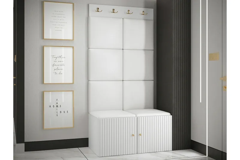 Dunvegan Highboard White - Förvaring - Förvaringsmöbler - Byrå