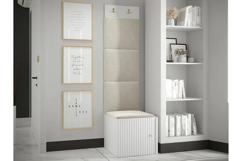 Dunvegan Highboard White - Förvaring - Förvaringsmöbler - Byrå