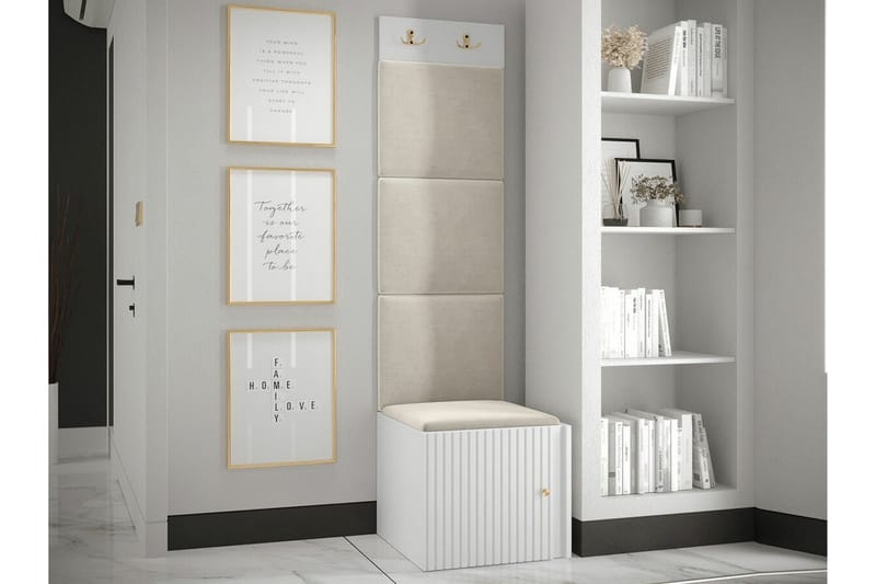 Dunvegan Highboard White - Förvaring - Förvaringsmöbler - Byrå