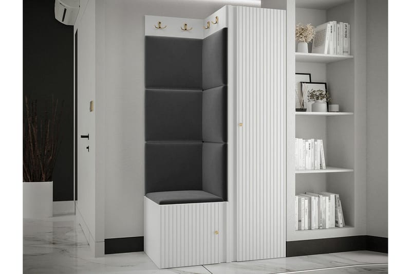 Dunvegan Highboard White - Förvaring - Förvaringsmöbler - Byrå