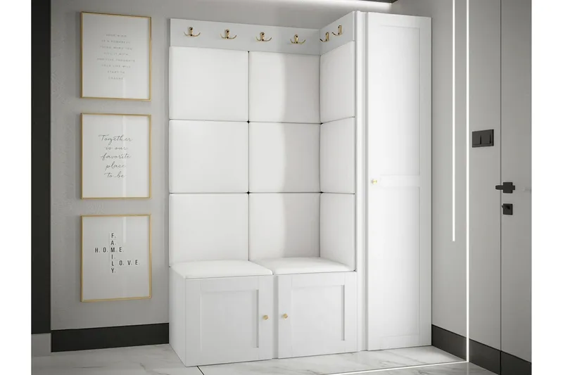 Dunvegan Highboard White - Förvaring - Förvaringsmöbler - Byrå