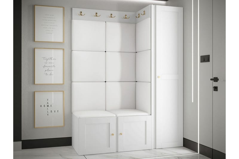 Dunvegan Highboard White - Förvaring - Förvaringsmöbler - Byrå