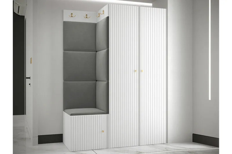 Dunvegan Highboard White - Förvaring - Förvaringsmöbler - Byrå