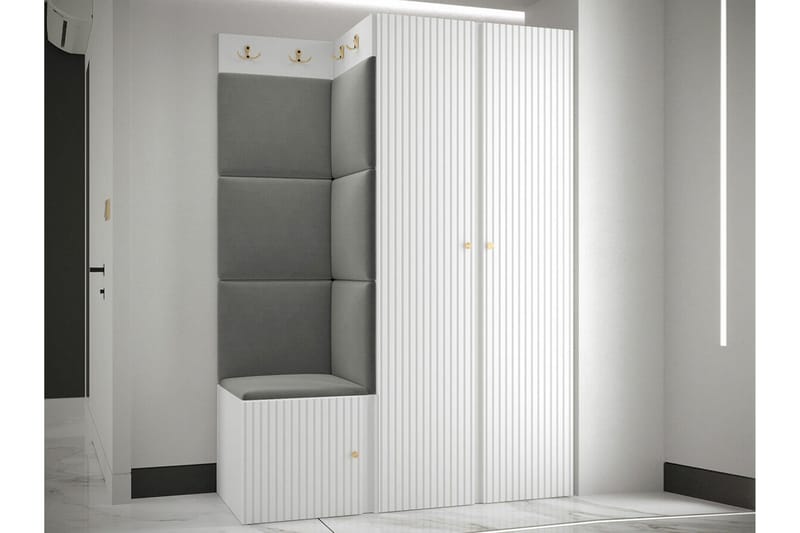 Dunvegan Highboard White - Förvaring - Förvaringsmöbler - Byrå