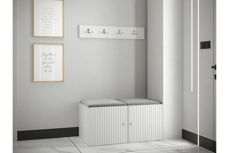 Dunvegan Highboard White - Förvaring - Förvaringsmöbler - Byrå