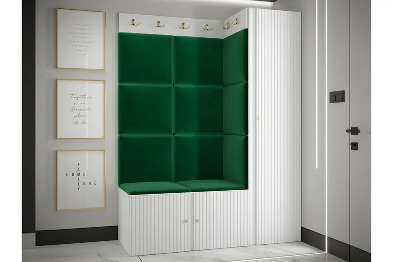 Dunvegan Highboard White - Förvaring - Förvaringsmöbler - Byrå