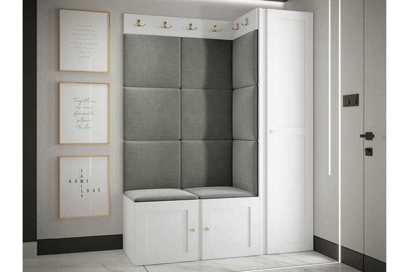 Dunvegan Highboard White - Förvaring - Förvaringsmöbler - Byrå