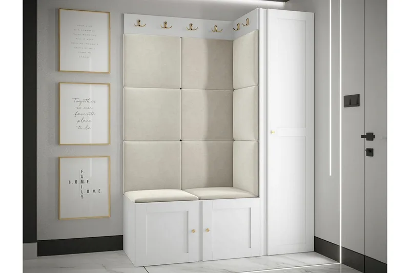 Dunvegan Highboard White - Förvaring - Förvaringsmöbler - Byrå