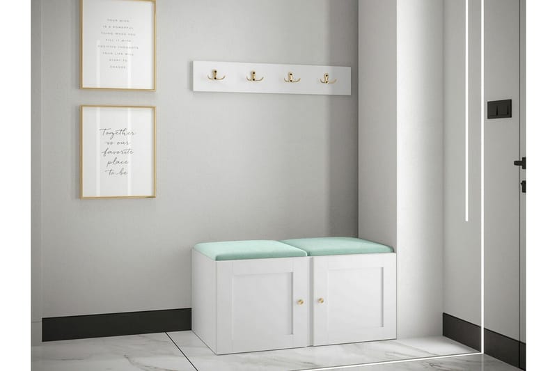 Dunvegan Highboard White - Förvaring - Förvaringsmöbler - Byrå