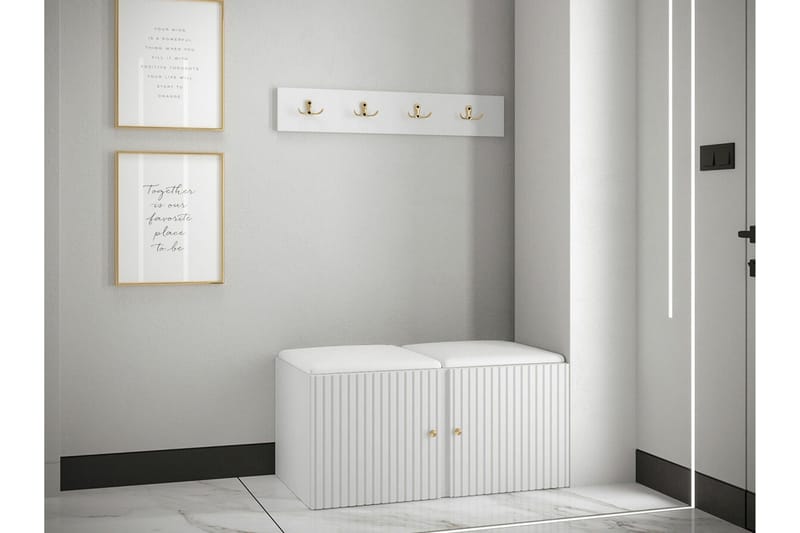 Dunvegan Highboard White - Förvaring - Förvaringsmöbler - Byrå