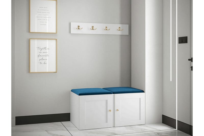 Dunvegan Highboard White - Förvaring - Förvaringsmöbler - Byrå