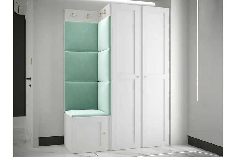 Dunvegan Highboard White - Förvaring - Förvaringsmöbler - Byrå