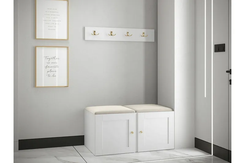 Dunvegan Highboard White - Förvaring - Förvaringsmöbler - Byrå