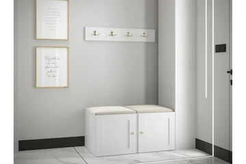 Dunvegan Highboard White - Förvaring - Förvaringsmöbler - Byrå