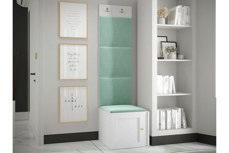 Dunvegan Highboard White - Förvaring - Förvaringsmöbler - Byrå