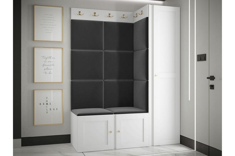 Dunvegan Highboard White - Förvaring - Förvaringsmöbler - Byrå