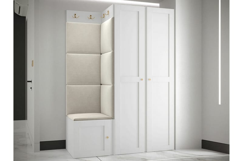 Dunvegan Highboard White - Förvaring - Förvaringsmöbler - Byrå