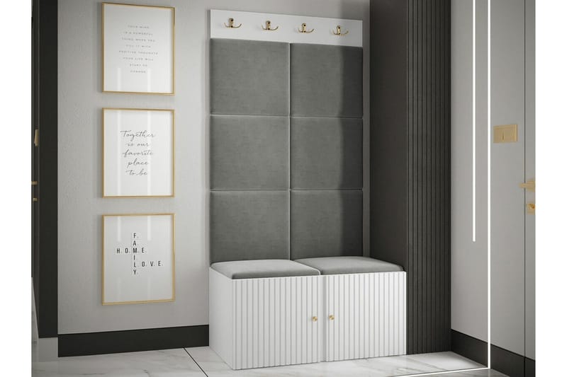 Dunvegan Highboard White - Förvaring - Förvaringsmöbler - Byrå