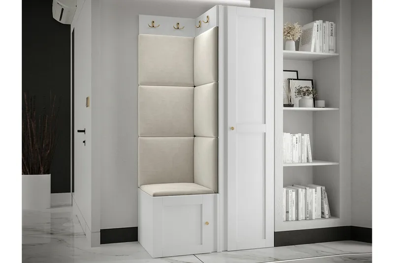 Dunvegan Highboard White - Förvaring - Förvaringsmöbler - Byrå