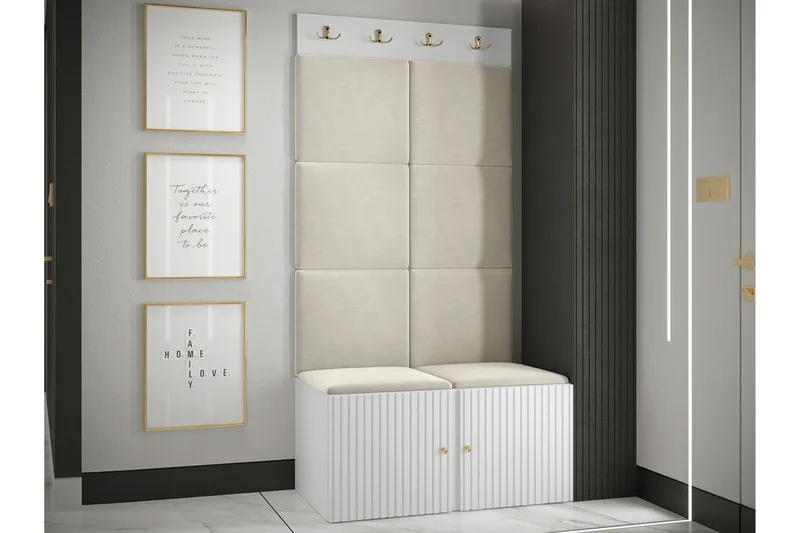 Dunvegan Highboard White - Förvaring - Förvaringsmöbler - Byrå