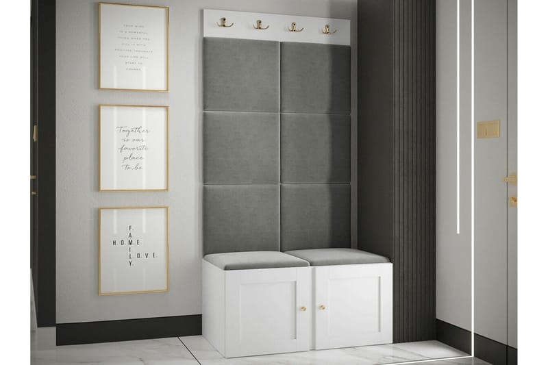 Dunvegan Highboard White - Förvaring - Förvaringsmöbler - Byrå