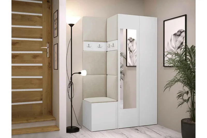 Dunvegan Highboard White - Förvaring - Förvaringsmöbler - Byrå