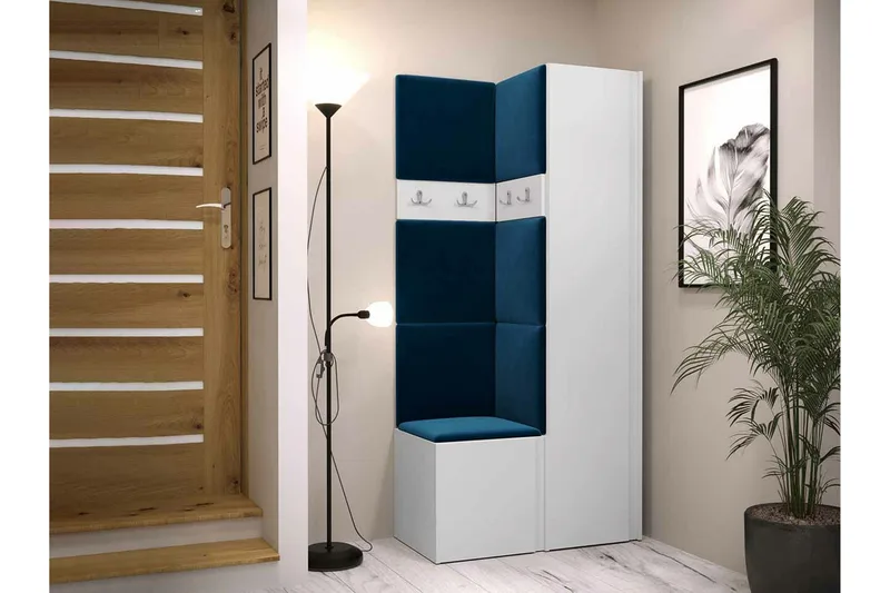 Dunvegan Highboard White - Förvaring - Förvaringsmöbler - Byrå